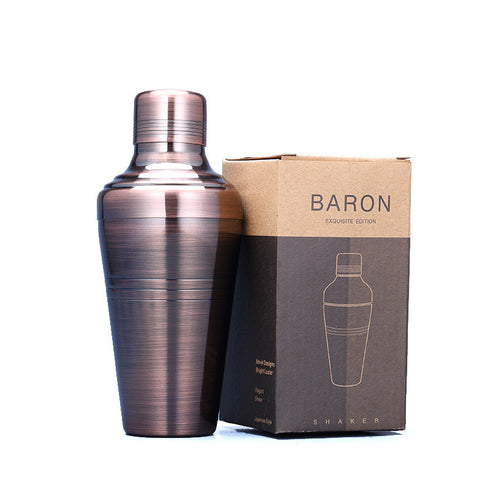 Stainless steel cocktail shaker